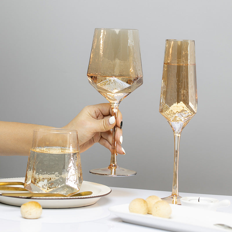 Verre à Vin et Champagne de Luxe │ Style Nordique