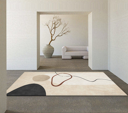 Tapis Moderne pour Salon │ Style Minimaliste pour la Maison