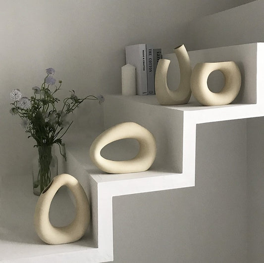 Vase Suspendu en Céramique │ Élégance Polyvalente pour Chaque Espace