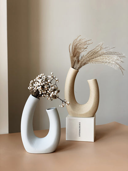 Vase Embryonnaire │ Élégance Minimaliste Nordique