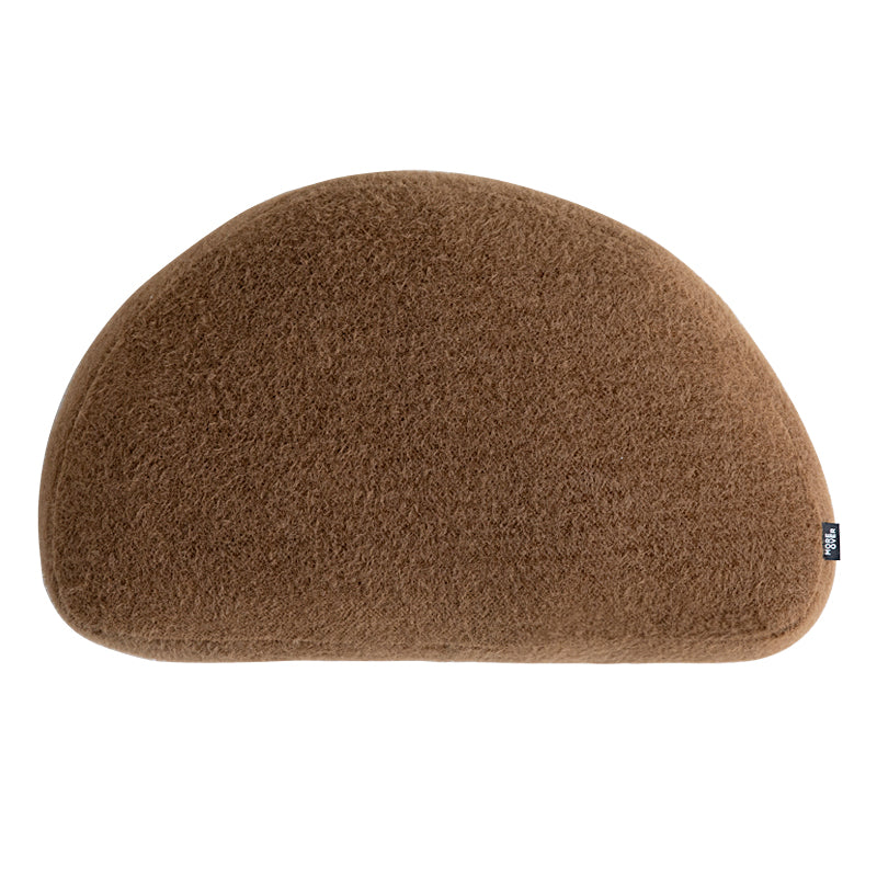 Coussin de Bureau en Forme de Beignet │ Douceur Peluche et Style Moderne