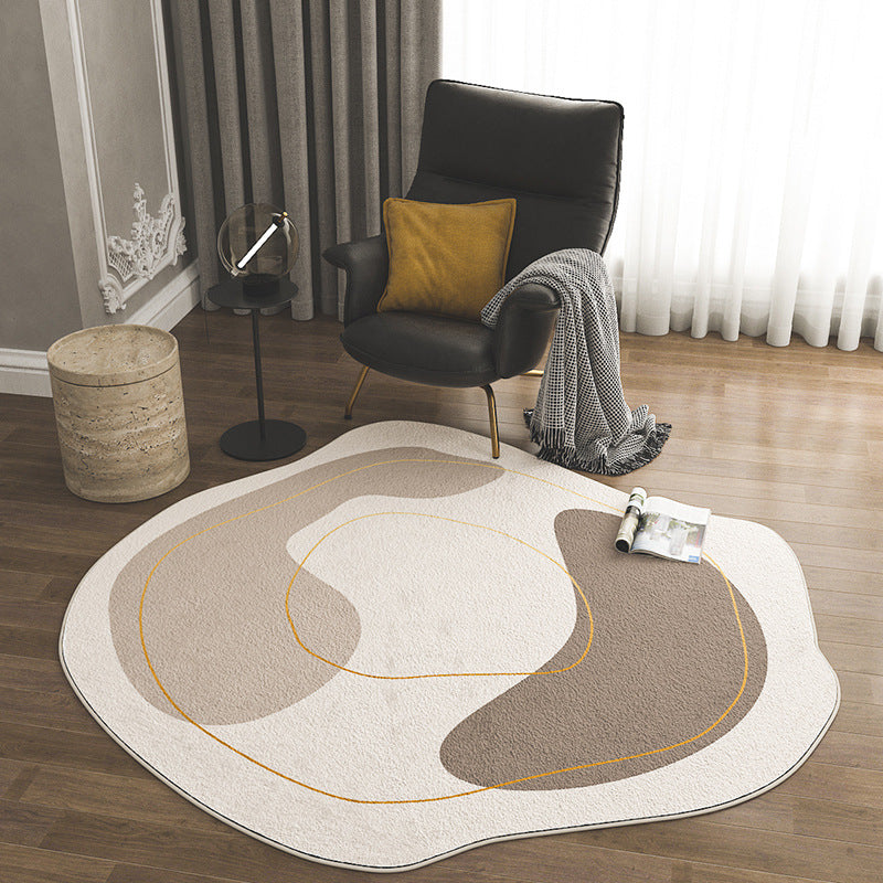 Tapis Géométrique Minimaliste Moderne │ Luxe et Confort pour Votre Intérieur