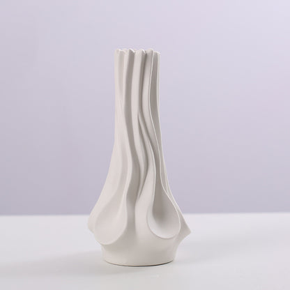 Élégance Européenne | Vases Ornements d'Arrangement Floral Séché