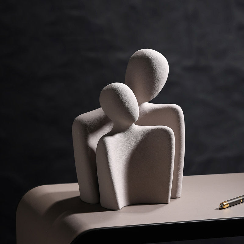 Sculpture Minimaliste Élégante │ Élément Artistique pour Votre Maison