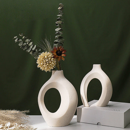 Ensemble de Vases Européens en Céramique │ Élégance et Créativité pour Décoration Intérieure