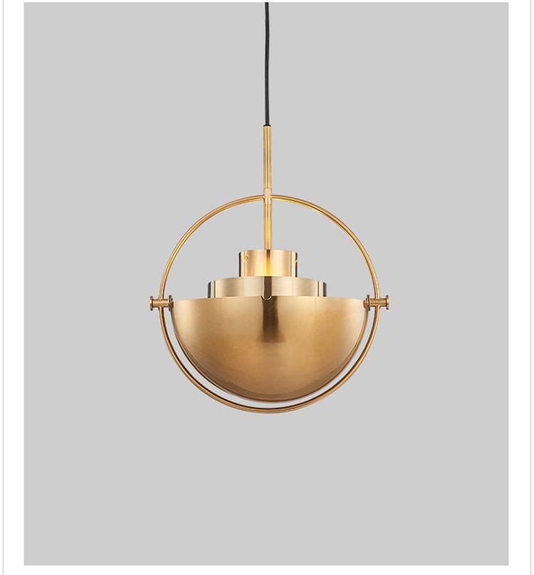 Lustre Demi-Cercle pour Chambre et Salle à Manger │ Élégance Moderne