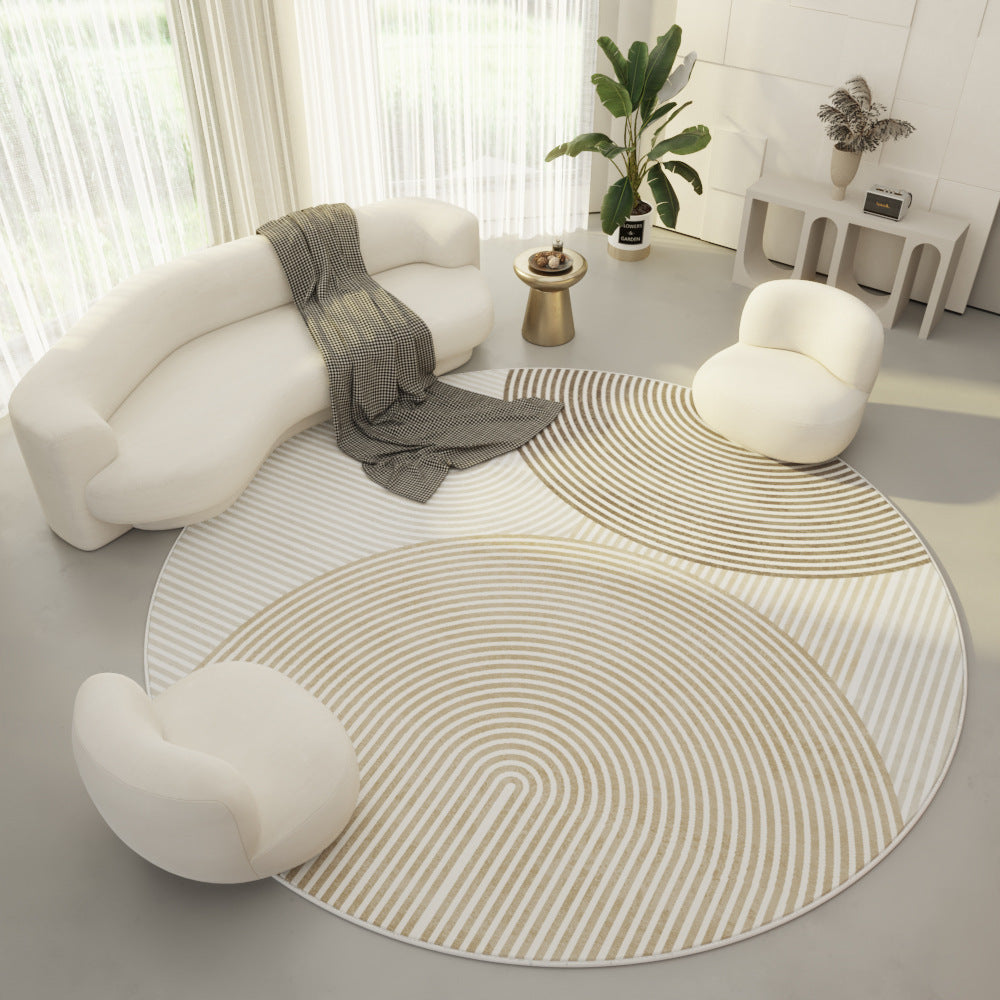 Tapis Rond │ Modernité et Polyvalence pour Votre Décoration