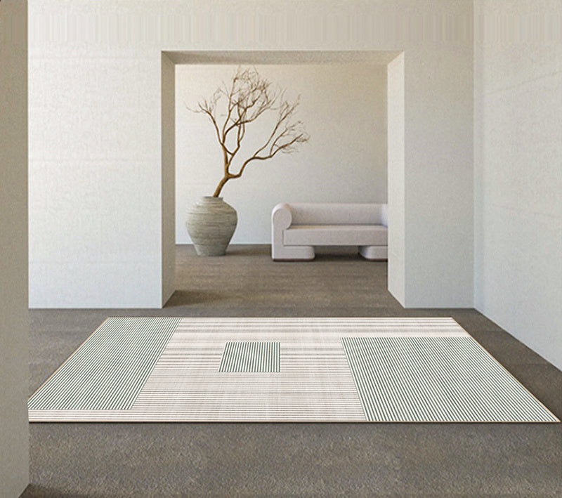 Tapis Moderne pour Salon │ Style Minimaliste pour la Maison