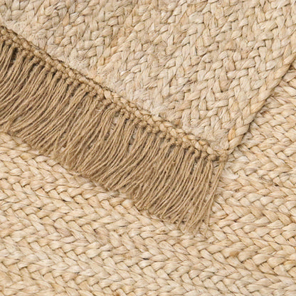 Tapis en Jute Tissé à la Main │ Élégance Naturelle pour Votre Intérieur