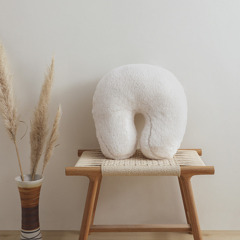 Coussin Sculpture en Peluche │ Style Nordique