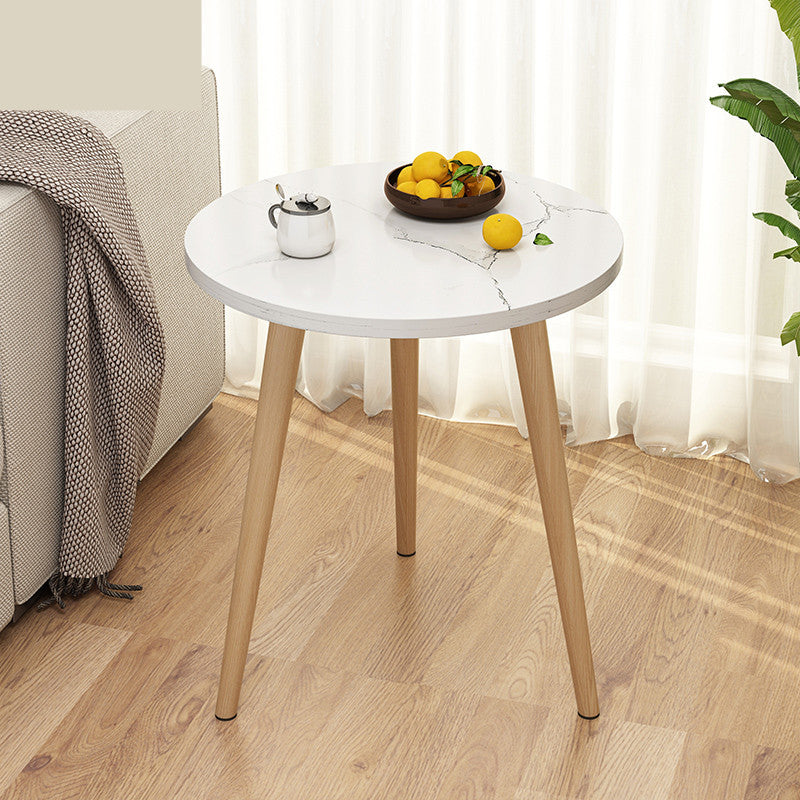 Table d'Appoint Ronde │ Style Nordique Moderne et Simple