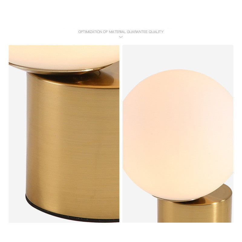 Lampe de Table Européenne Élégante │ Support Métal │ pour Chambre à Coucher ou Salon