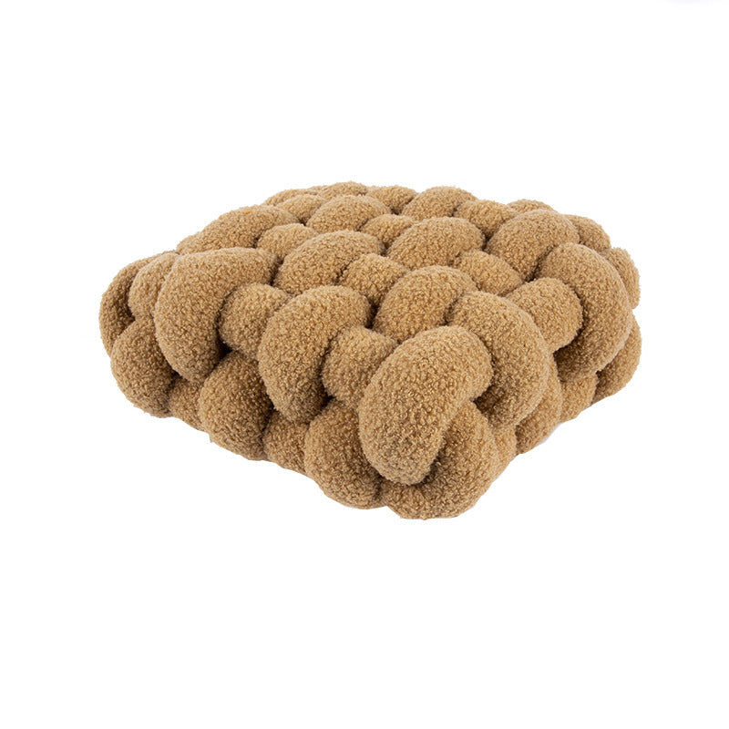 Coussin Scandinave en Peluche | Confort Douillet et Style Moderne