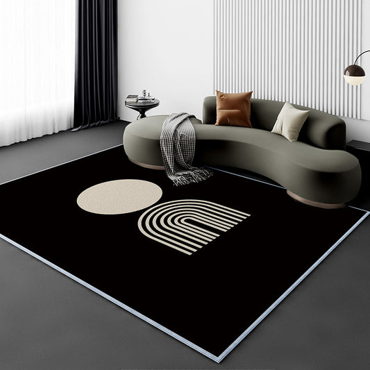 Tapis de Salon en Velours de Cristal │ Élégance et Confort avec Design Français