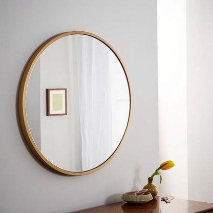 Miroir Décoratif Mural pour Salle de Bains │ Élégance Scandinave et Fonctionnalité Assurée