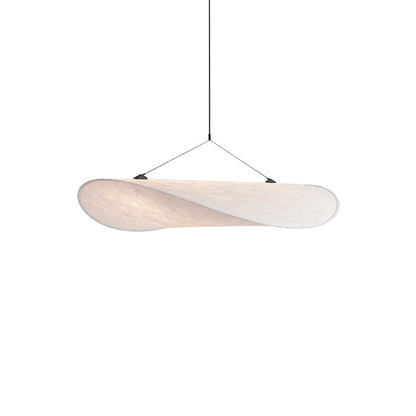 Lustre en Soie Minimaliste │ Éclairage Moderne pour Salon et Chambre