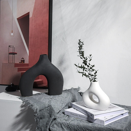 Vase en Céramique Moderne │ Élégance Simple pour Votre Décoration