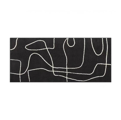 Tapis Rectangulaire à Motif Abstrait │ Confort et Modernité pour Votre Intérieur