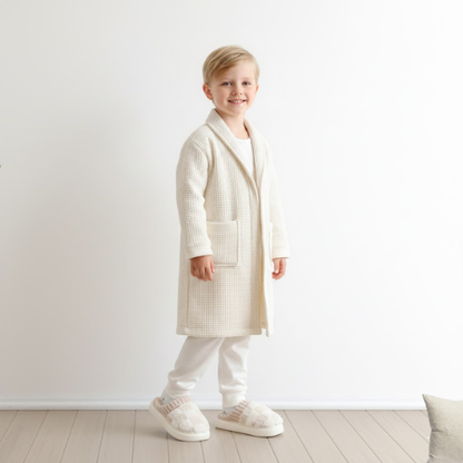 Pantoufle Theo| le duo moelleux des instants partagés