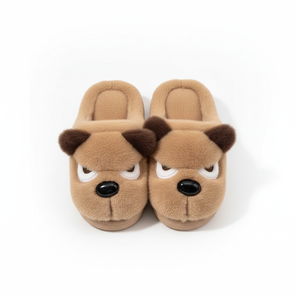 Pantoufle Naya Flocon | la husky qui garde les pieds au chaud