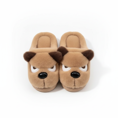 Pantoufle Naya Flocon | la husky qui garde les pieds au chaud
