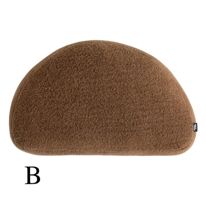 Coussin de Bureau en Forme de Beignet │ Douceur Peluche et Style Moderne