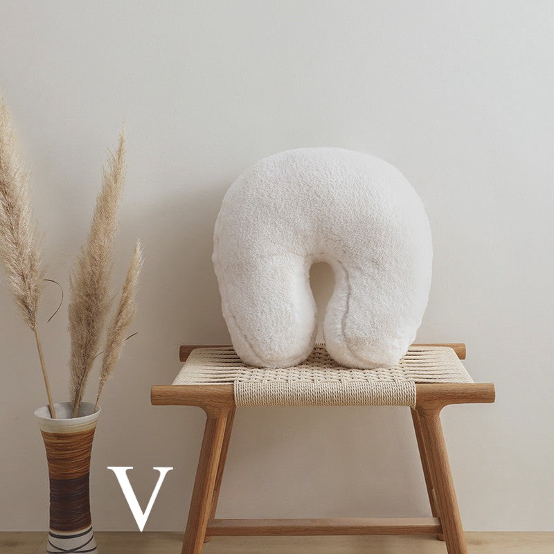 Coussin Sculpture en Peluche │ Style Nordique