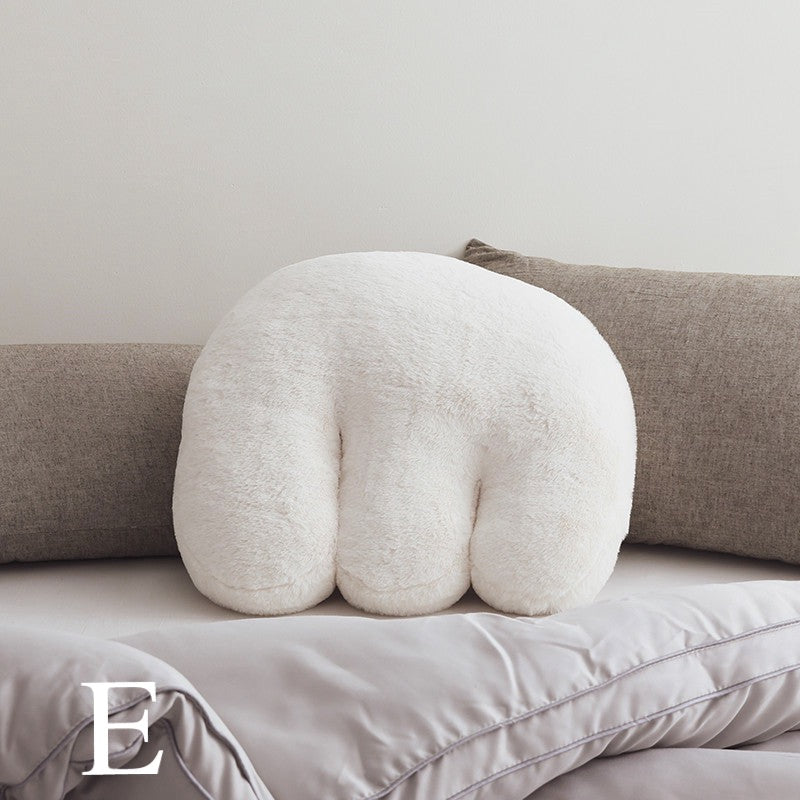 Coussin Sculpture en Peluche │ Style Nordique