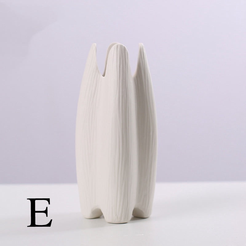 Élégance Européenne | Vases Ornements d'Arrangement Floral Séché