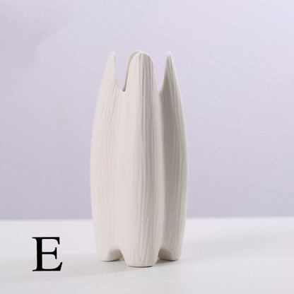 Élégance Européenne | Vases Ornements d'Arrangement Floral Séché