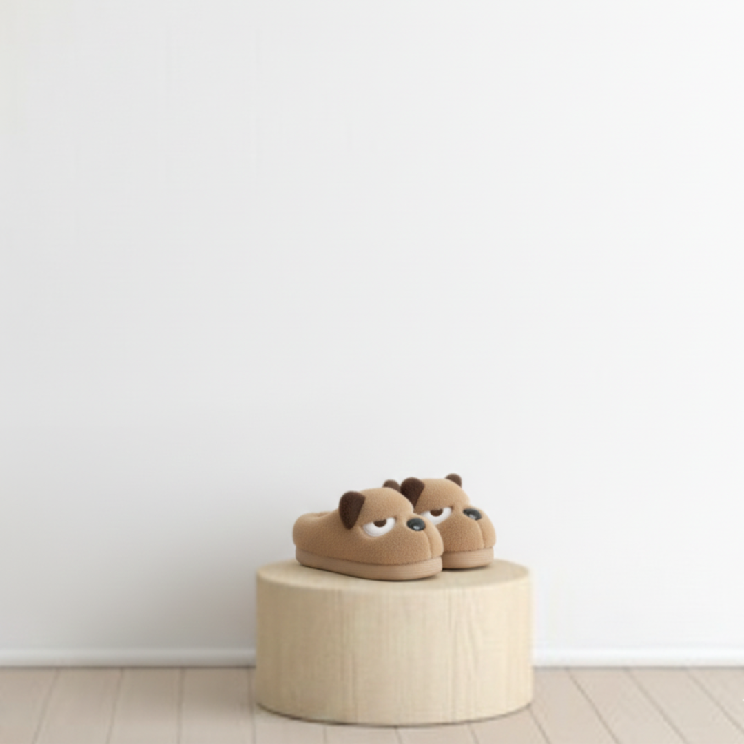 Pantoufle Naya Flocon | la husky qui garde les pieds au chaud