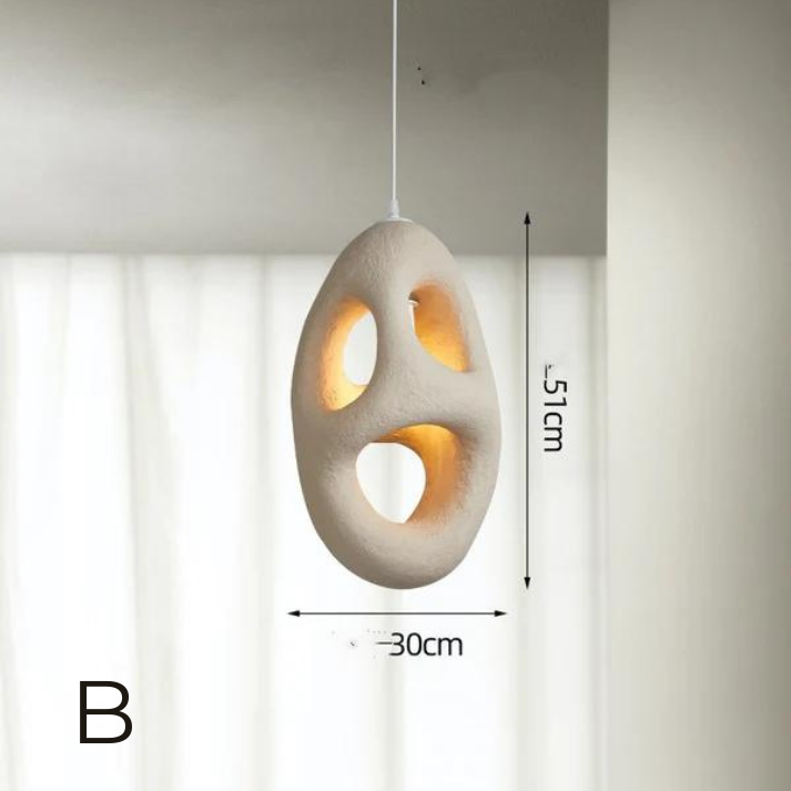 Lustre Suspendu Nordique │ Chandelier à Double Usage │ pour l'Éclairage de la Salle à Manger ou Salon