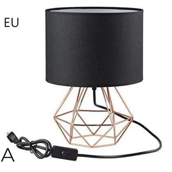 Lampe de Chevet Élégante pour Salon ou Bureau │ Style Européen