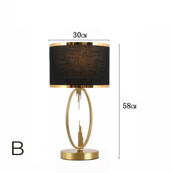 Lampe de Table Post-moderne Américaine │ Luxe et Simplicité pour Votre Intérieur