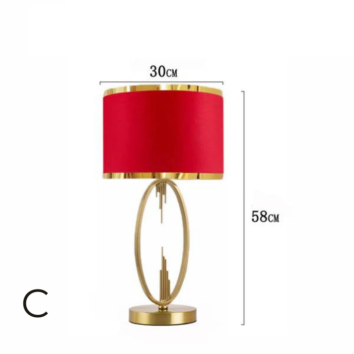 Lampe de Table Post-moderne Américaine │ Luxe et Simplicité pour Votre Intérieur