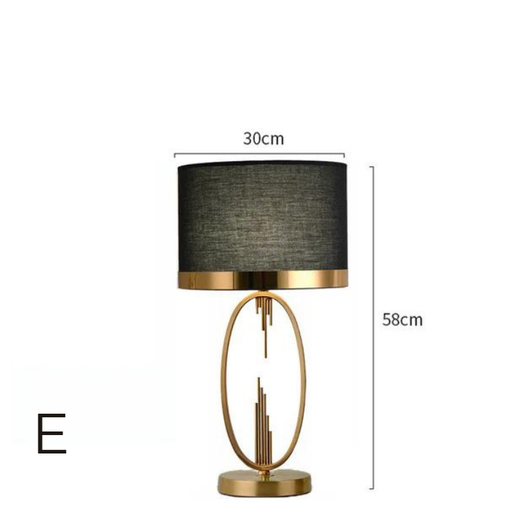 Lampe de Table Post-moderne Américaine │ Luxe et Simplicité pour Votre Intérieur