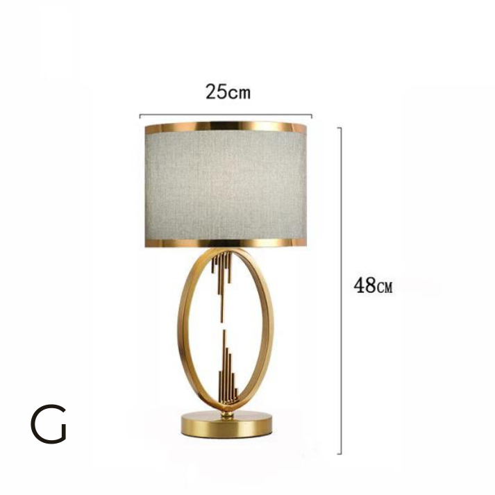 Lampe de Table Post-moderne Américaine │ Luxe et Simplicité pour Votre Intérieur