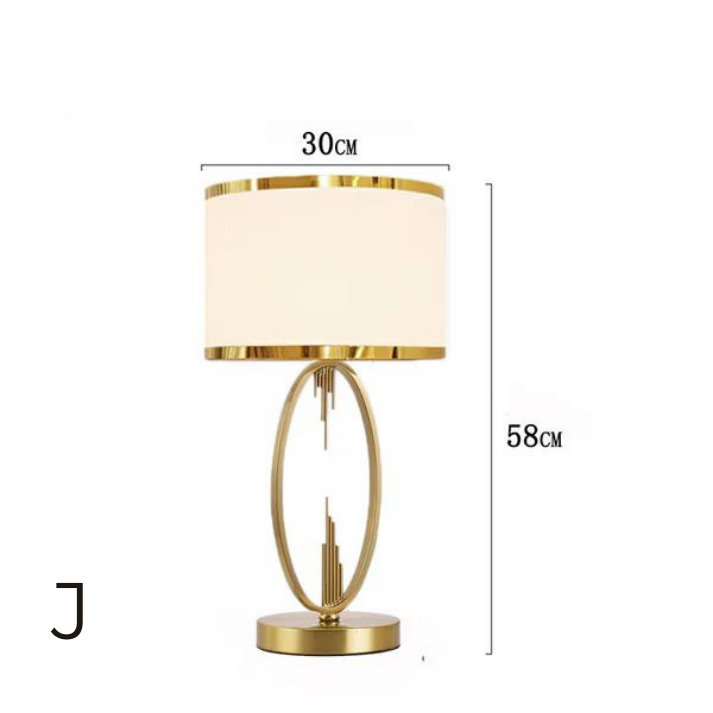 Lampe de Table Post-moderne Américaine │ Luxe et Simplicité pour Votre Intérieur