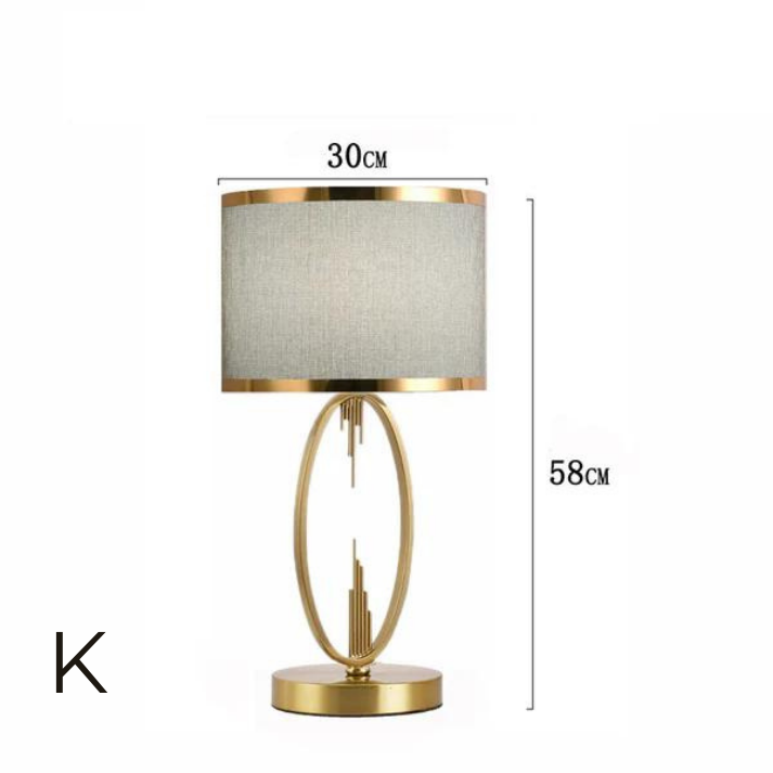 Lampe de Table Post-moderne Américaine │ Luxe et Simplicité pour Votre Intérieur