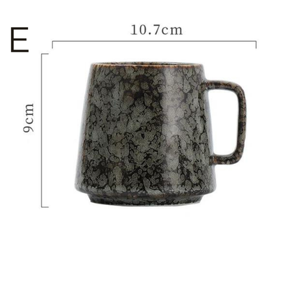Tasse à Café Vintage en Céramique │ Style Rétro
