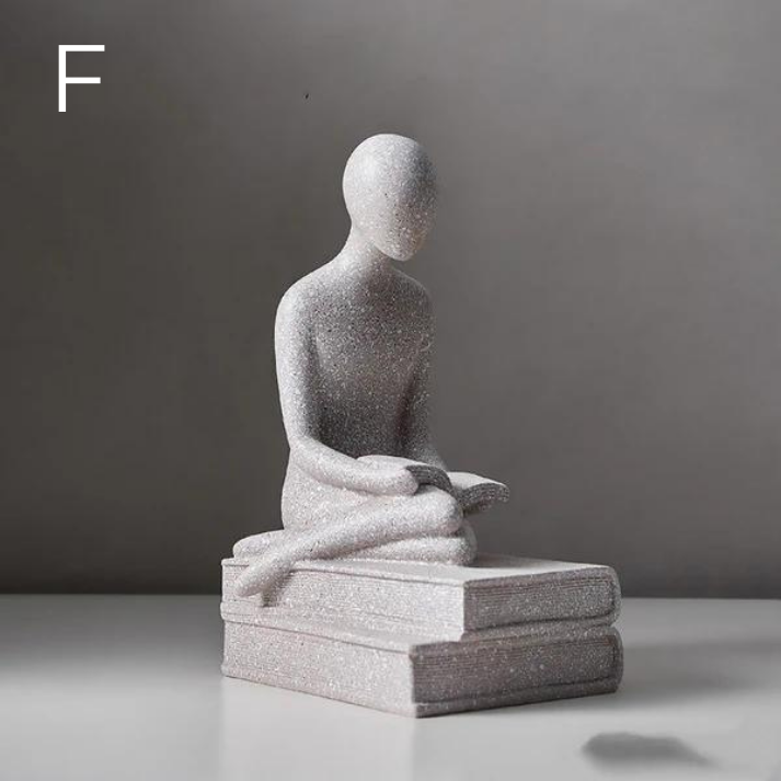 Sculpture Moderne Nordique │ Élégance Abstraite et Flexibilité Esthétique