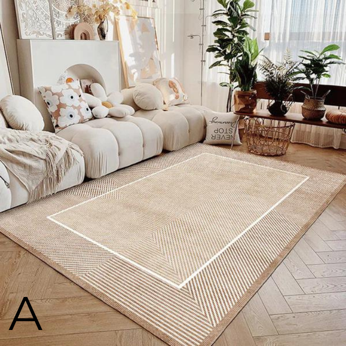 Tapis Rayé Rectangulaire │ Confort et Durabilité pour Votre Espace