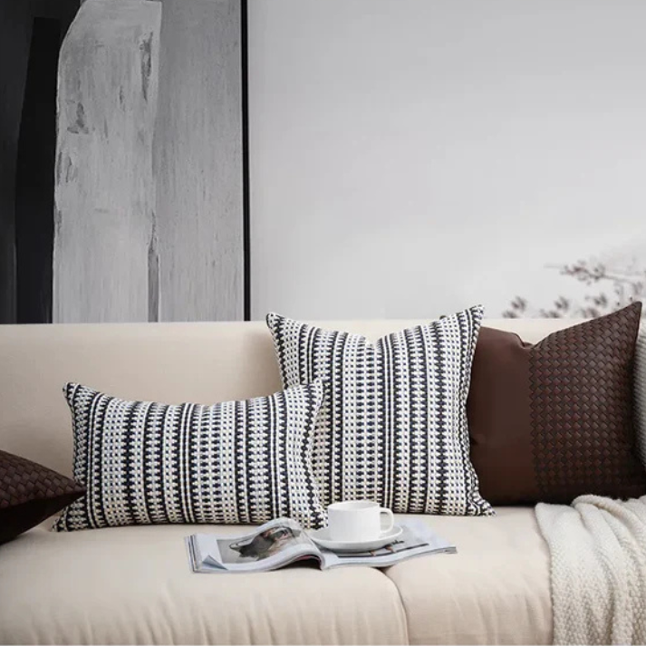 Oreiller Moderne Exaltant │ Élégance Minimaliste pour Votre Salon