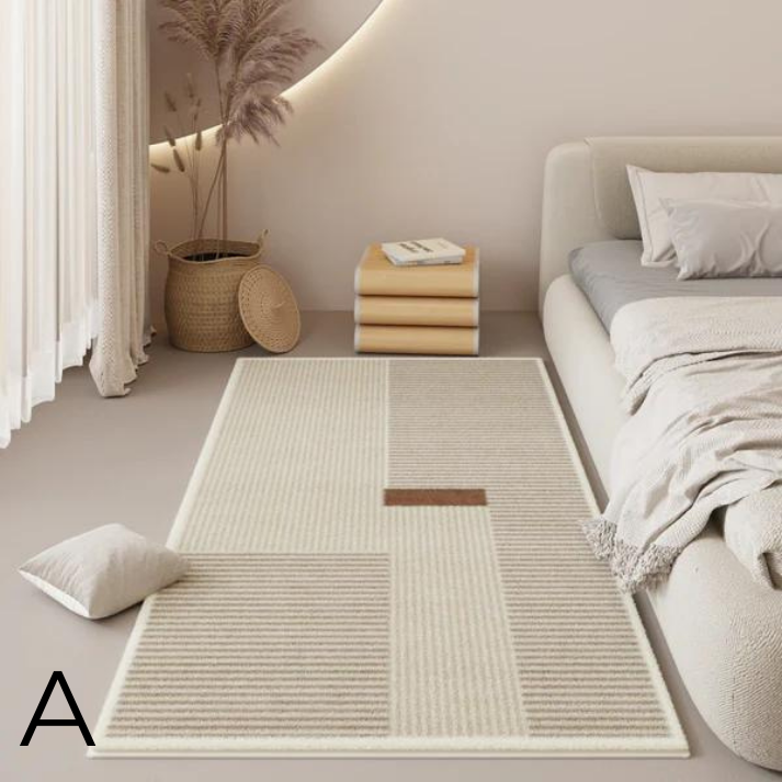 Tapis de Chambre à Coucher Élégant │ Modernité et Confort pour Votre Espace de Repos