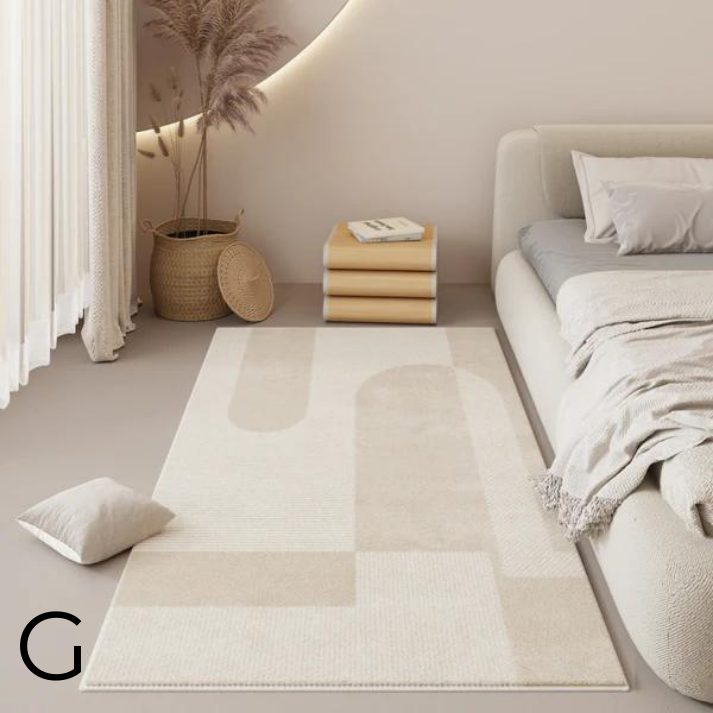 Tapis de Chambre à Coucher Élégant │ Modernité et Confort pour Votre Espace de Repos