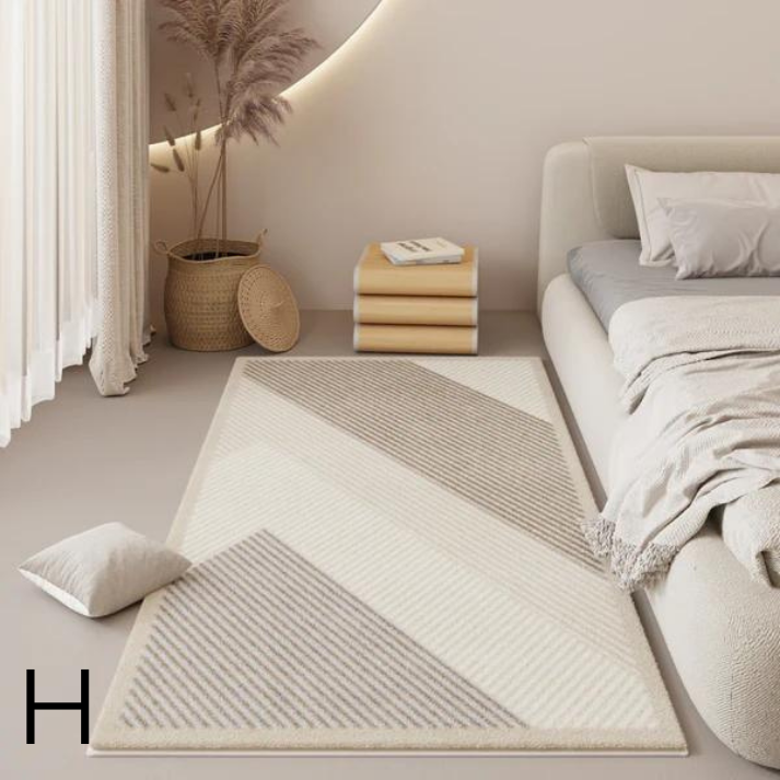 Tapis de Chambre à Coucher Élégant │ Modernité et Confort pour Votre Espace de Repos