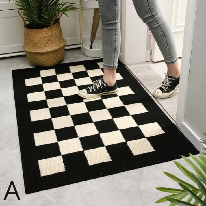 Tapis Minimaliste Élégant │ Tapis Neutre en Simplicité Moderne