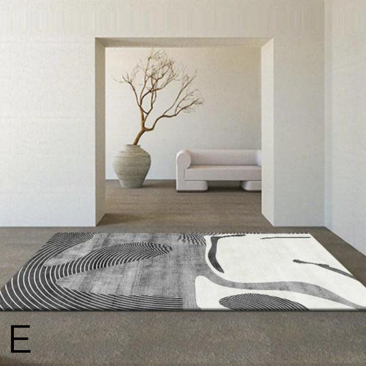 Tapis Moderne pour Salon │ Style Minimaliste pour la Maison