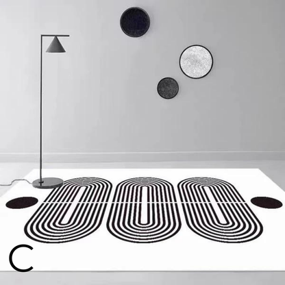 Tapis | Moderne en Polyester avec un Design Artistique