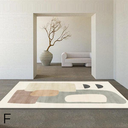 Tapis Moderne pour Salon │ Style Minimaliste pour la Maison